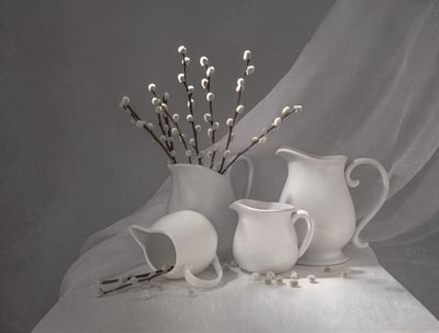 Spring Willow Pitchers by Margareth Perfoncio