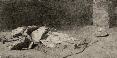 Dead Kabyle by Marià Fortuny Marsal