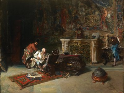 The Print Collector by Marià Fortuny Marsal