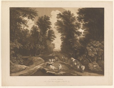 A Wood Scene by Maria Catharina Prestel