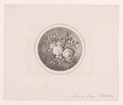 Flowers in a Vase by Maria Geertruida de Goeje Barbiers (attributed to)