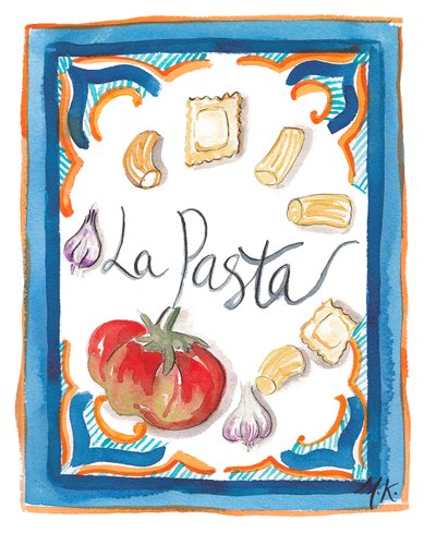 La Pasta, 2018 by Marianna Kulukundis