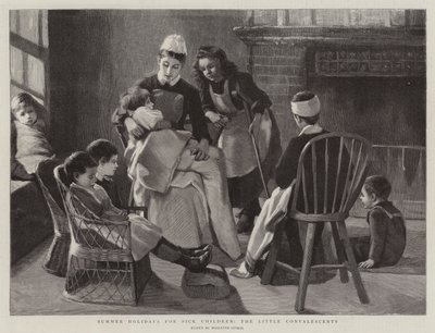 Summer Holidays for Sick Children, the Little Convalescents by Marianne Stokes