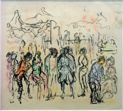 Carnival Scene by Marianne von Werefkin