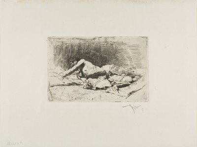 Man Rolling by Mariano Fortuny y Marsal