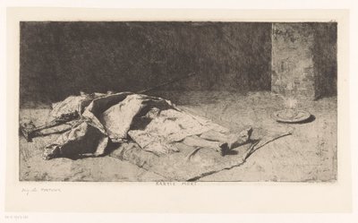 Dead Body of a Kabyle by Mariano José María Bernardo Fortuny y Carbó