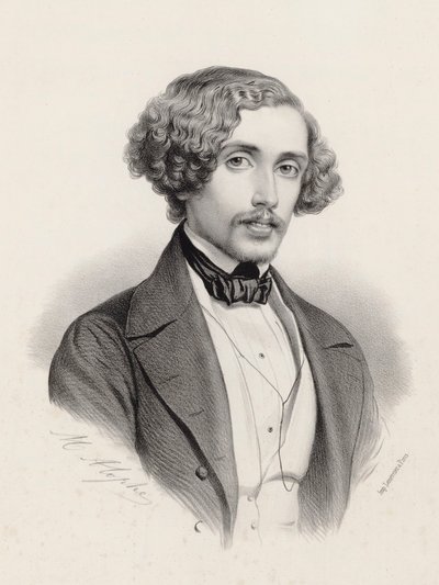 Julius Schulhoff by Marie Alexandre Alophe