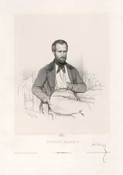 Auguste Blanqui by Marie Alexandre Alophe