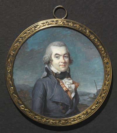 Portrait of a Man in a Landscape by Marie Gabrielle Capet