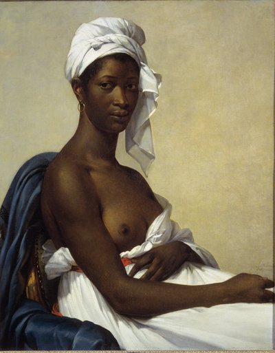 Portrait of a Negress by Marie Guilhelmine Benoist