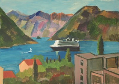 Colorful Fjord Cruise by Marina Gorkaeva