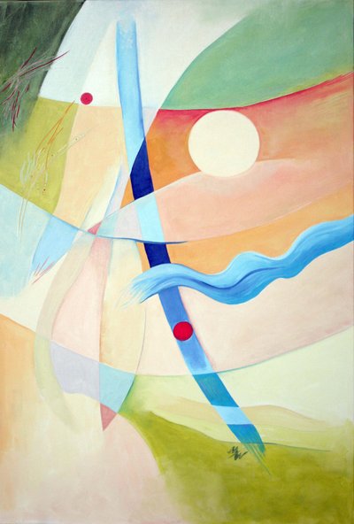 Abstract Light and Flow by Marina Nelson