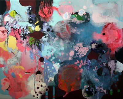 Vibrant Abstract Flow by Marina Nelson