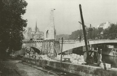 Paris: View of the Banks of the Seine on Notre-Dame by Mario Bucovich