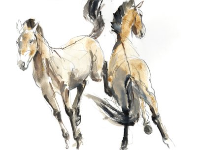 Horsing, 2013 by Mark Adlington