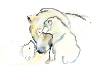 Mother and Twins, 2015 by Mark Adlington