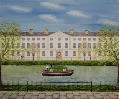 The Canal Barge by Mark Baring