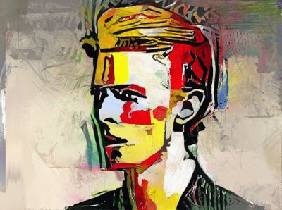 Picasso Reimagined - David Bowie by Mark Gordon