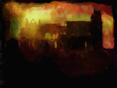 Whitby Abbey - Sunset by Mark Gordon