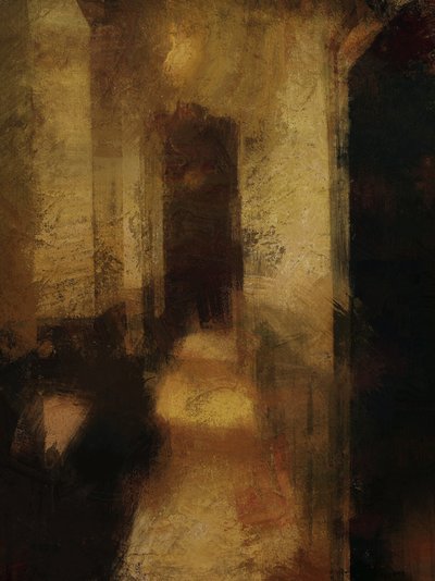 A Corridor at Elvaston Castle by Mark Gordon