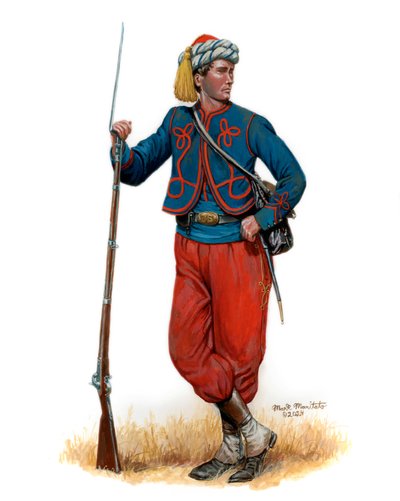 114th Pennsylvania Infantry Collis’ Zouaves 1863 by Mark Maritato