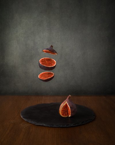 Floating Fig Slices by Marko Klavs