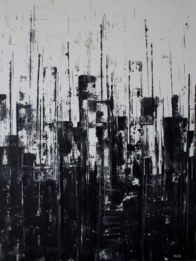 Gritty Cityscape by Marloes Aerts