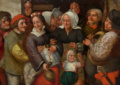 Before the Wedding Night by Marten van Cleve