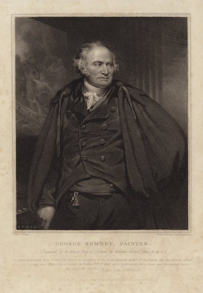 George Romney by Martin Archer Shee