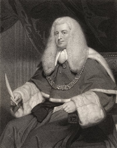 Lord Lloyd Kenyon, Engraved by William Holl from 