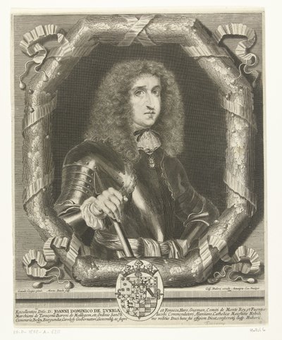 Portrait of Johannes Dominicus van Zuniga and Fonseca by Martin Bouche