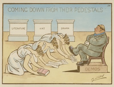 Coming Down from Their Pedestals by Martin Cynicus Anderson