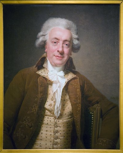 Portrait of Claude Nicolas Ledoux by Martin Drölling