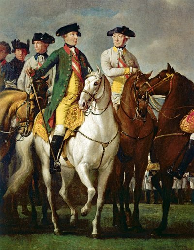 Emperor Joseph II and His Generals in the Military Camp by Martin Ferdinand Quadal