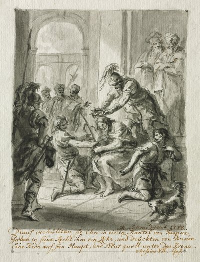 Christ Crowned with Thorns by Martin Johann Schmidt