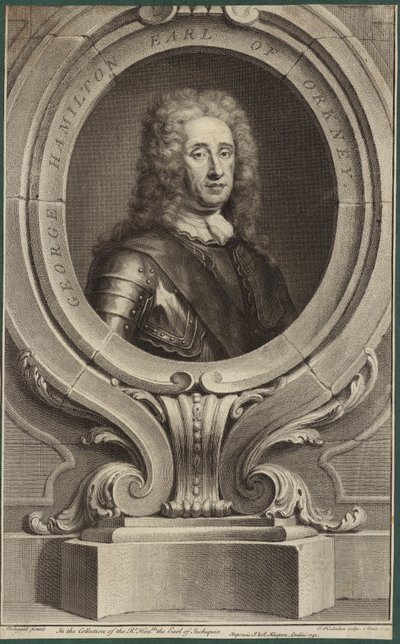 Portrait of George Hamilton, Earl of Orkney by Martin Maingaud