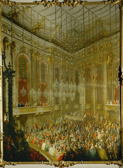 Wedding concert for Emperor Joseph II and Isabella of Parma; serenade in the Redoutensaal in Vienna