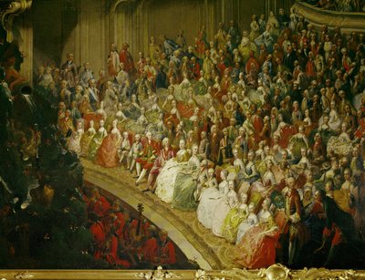 Wedding concert by Martin van Mytens or Meytens