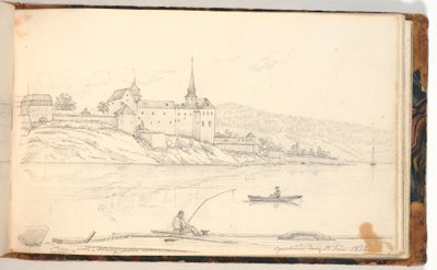 Akershus Fortress by Martinus Rørbye