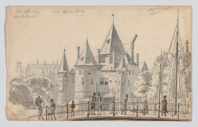 The Old Weigh House in Amsterdam Seen from the North-East by Martinus Rørbye