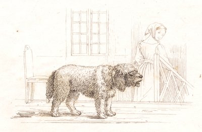 Illustration for "Fifty Fables for Children" by Hey by Martinus Rørbye
