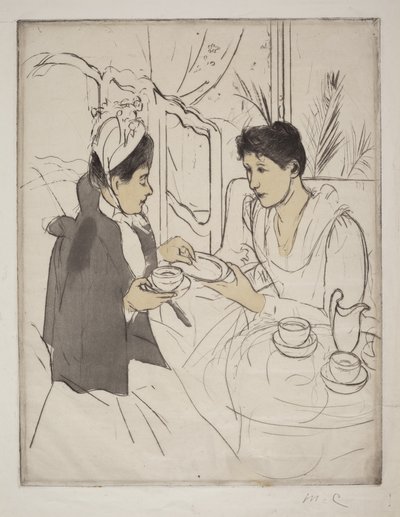 Afternoon Tea Party by Mary Cassatt