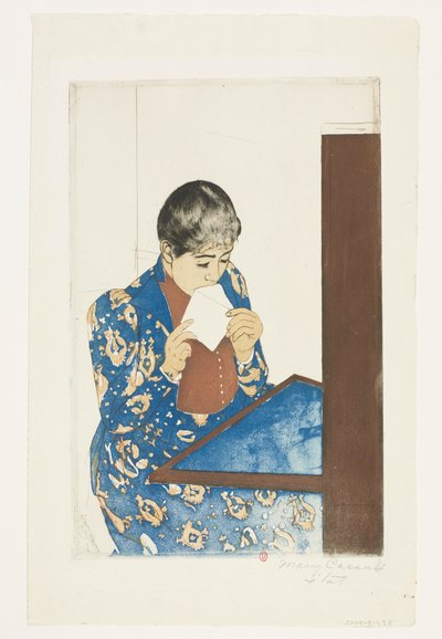 The Letter by Mary Cassatt