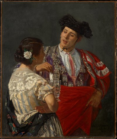 Offering the Panal to the Bullfighter by Mary Cassatt