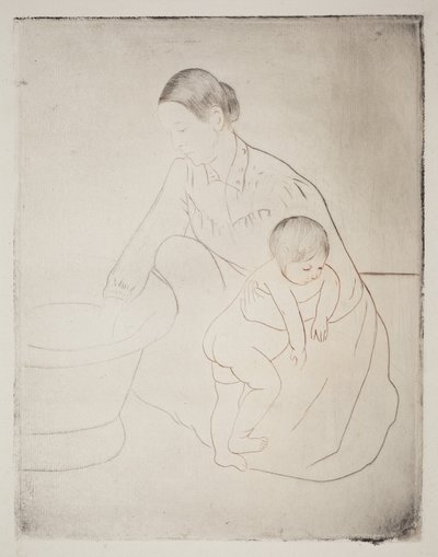 The Bath by Mary Cassatt