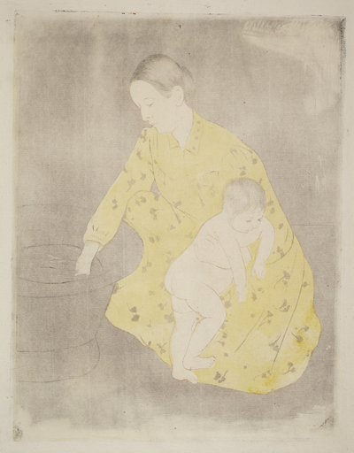 The Bath by Mary Cassatt