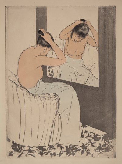 The Coiffure by Mary Cassatt