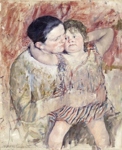 Woman and Child (Mathilde Holding a Child), c.1900 by Mary Cassatt