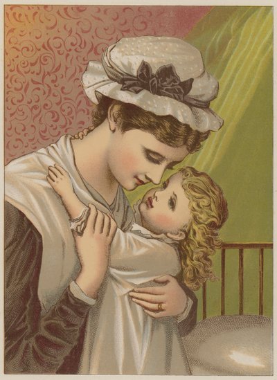 Baby saying Good Night by Mary Ellen Edwards