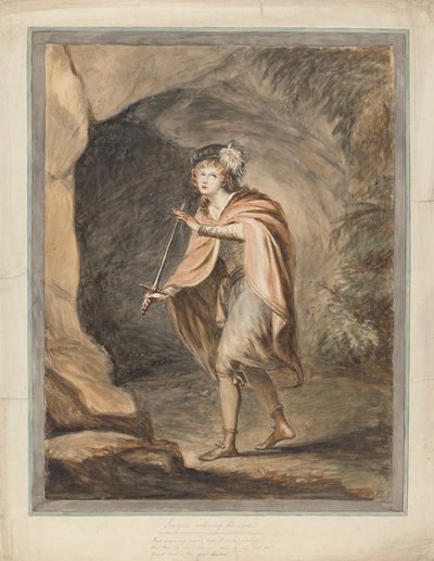 Imogen Entering the Cave, 
